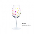 hand-made wine glass