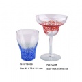 hand-made margarita glass