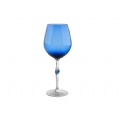 colored wine glass