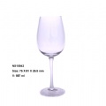 crystal wine glass