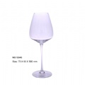 crystal wine glass