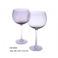 Crystal white wine glass