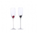 Crystal champagne glass
