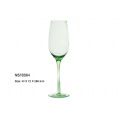 colored champagne glass