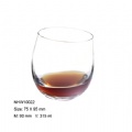 hand-made tumbler glass