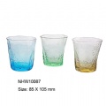 hand-made tumbler glass