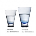 hand-made tumbler glass