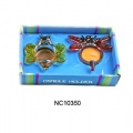 colored glass candle holder