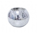 electroplate glass candle holder