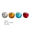 electroplate glass candle holder
