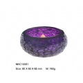 mosaic glass candle holder