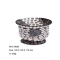 mosaic glass candle holder