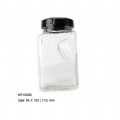 glass storage jar
