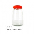 glass storage jar