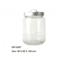 glass storage jar