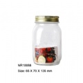 glass storage jar