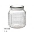glass storage jar