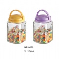 glass storage jar