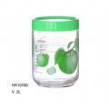 glass storage jar