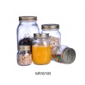 glass storage jar