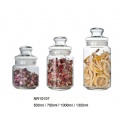 glass storage jar