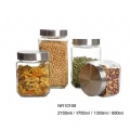 glass storage jar