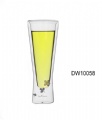 high borosilicate double wall glass