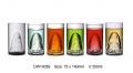 high borosilicate double wall glass