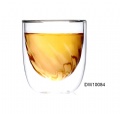 high borosilicate double wall glass