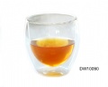 high borosilicate double wall glass