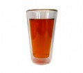 high borosilicate double wall glass
