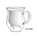high borosilicate double wall glass