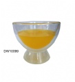 high borosilicate double wall glass