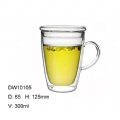 高硼硅人工双层杯